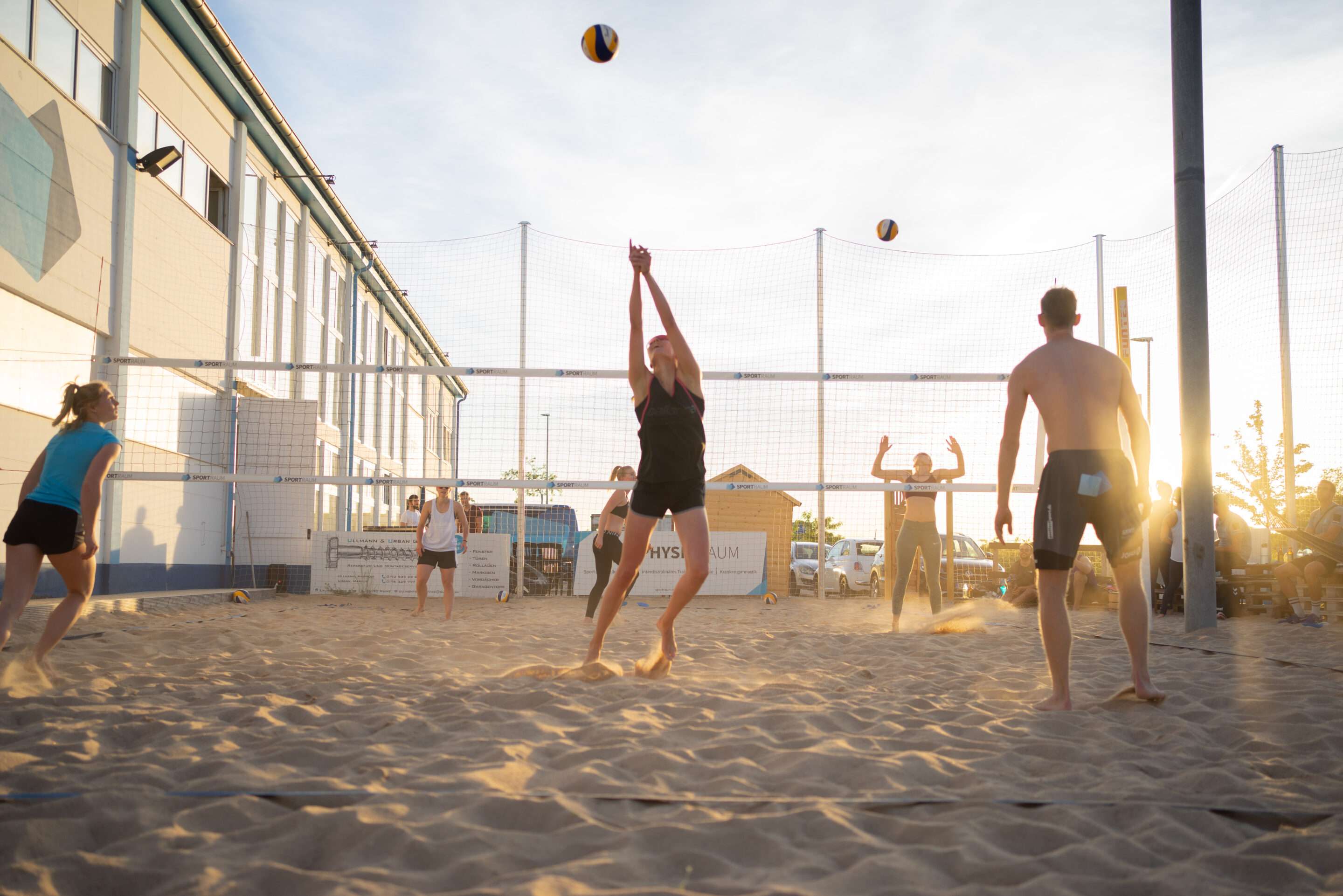 Beachvolleyball in Mainz