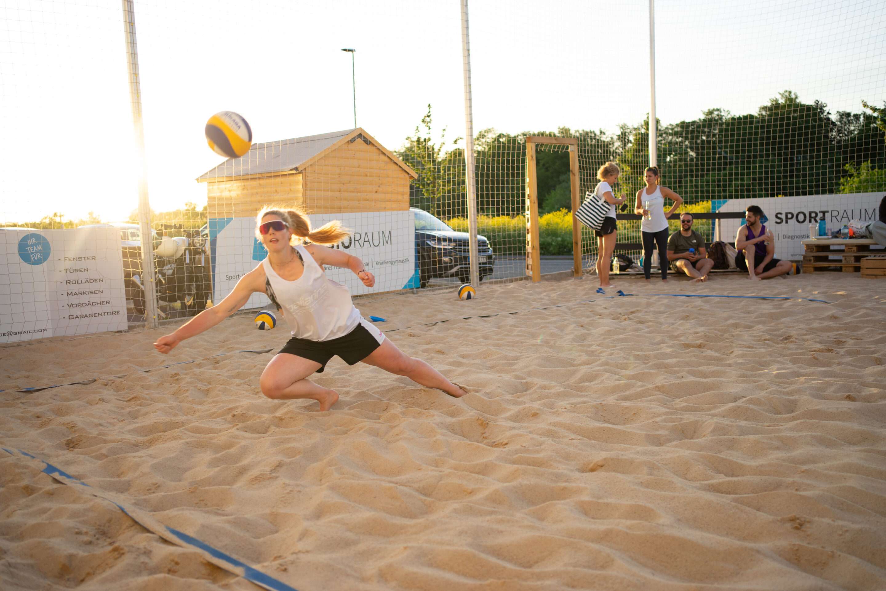 Beachvolleyballfeld Mainz