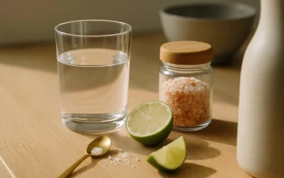 Salz-Limetten-Wasser – wie du gesünder und wacher in den Tag starten kannst