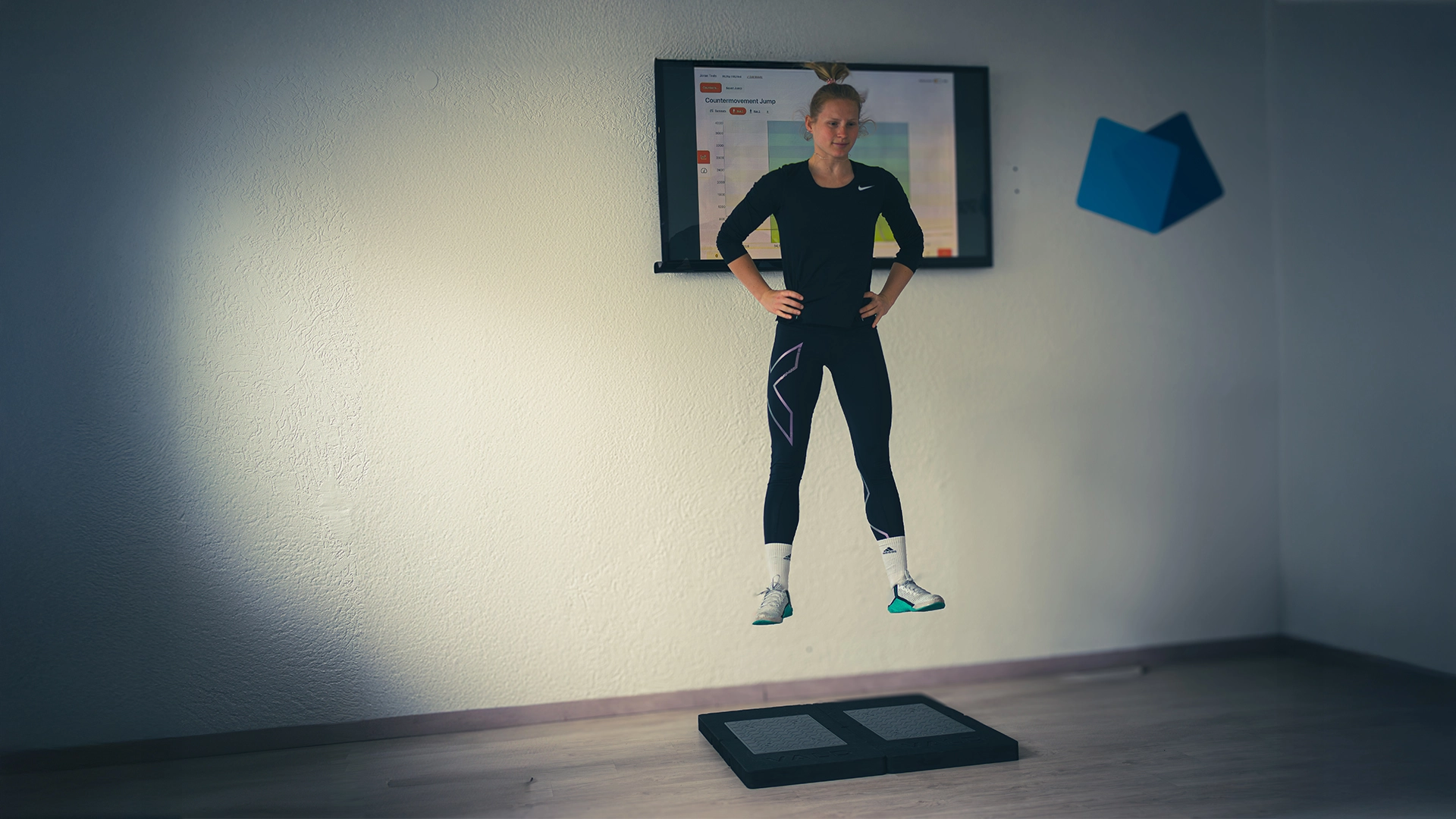 Sprungkraft analyse Plus Mitgliedschaft Athletik Mainz