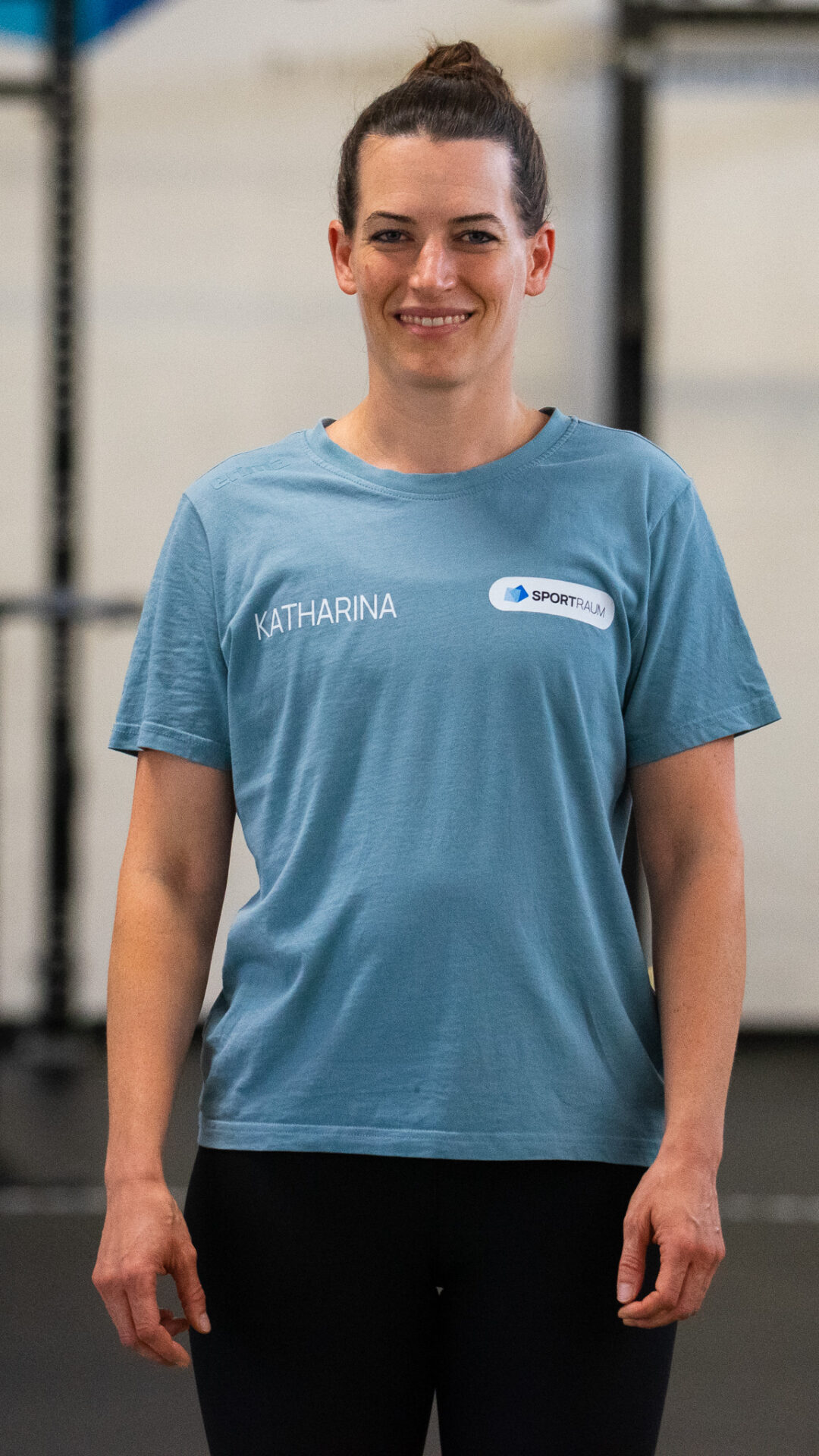 Physiotherapeutin Katharina im Sportraum Mainz